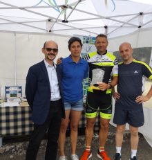 Un challenge inter-entreprises au 30ème triathlon de Saint Calais