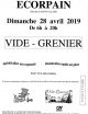 VIDE GRENIER A ECORPAIN