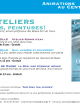 Ateliers dessins, peintures ! A Saint Calais