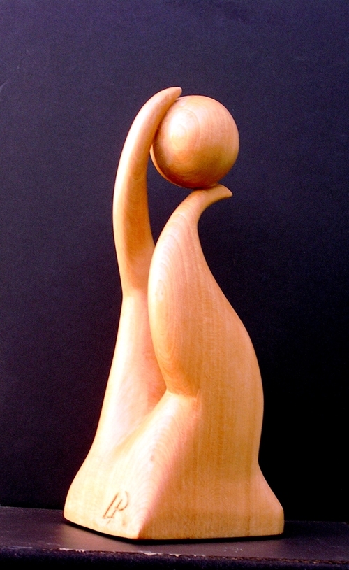 Exposition sculpture sur bois par Loïc Perronno