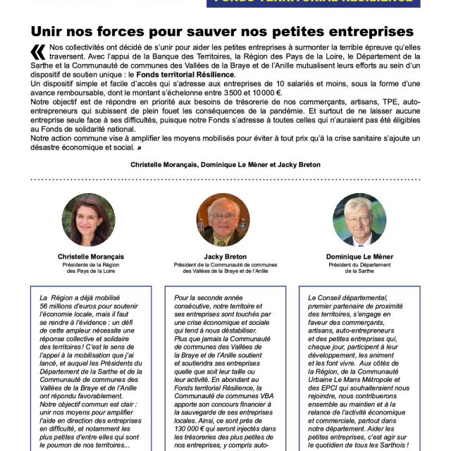 FONDS TERRITORIAL RESILIENCE