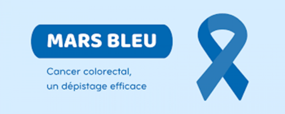 Mars bleu : Cancer colorectal, le dépistage peut vous sauver la vie